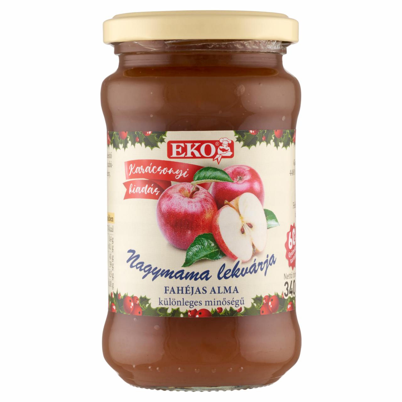 Képek - Eko Nagymama lekvárja fahéjas alma 340 g