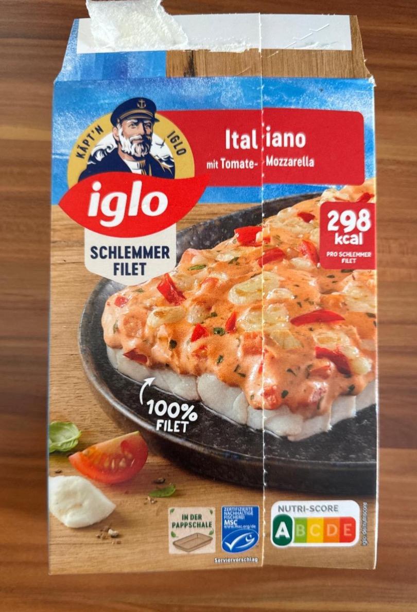 Képek - Schlemmer filet Italiano mit tomate - mozzarella Iglo