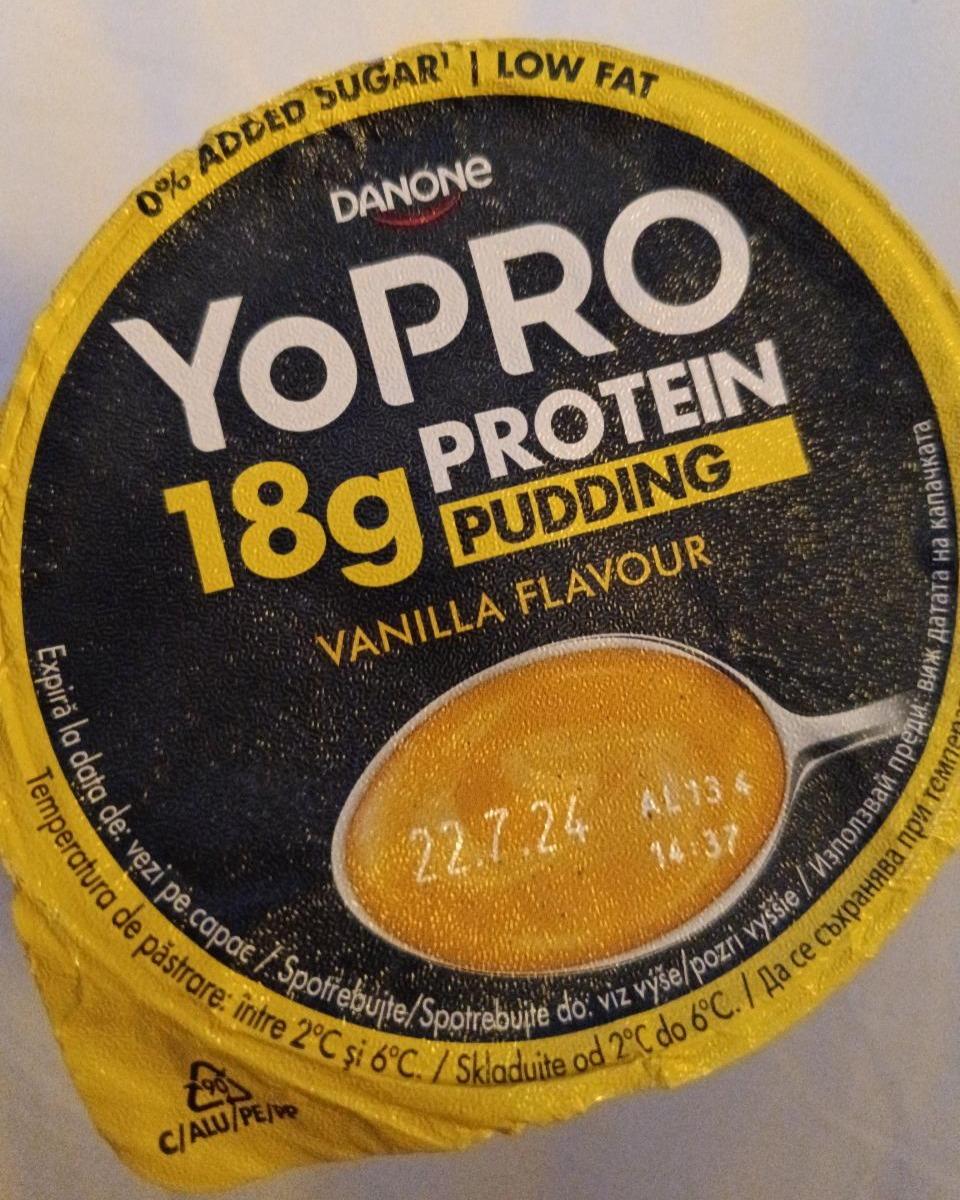 Képek - Danone YoPro vaníliaízű tejdesszert magas fehérjetartalommal és édesítőszerekkel 180 g