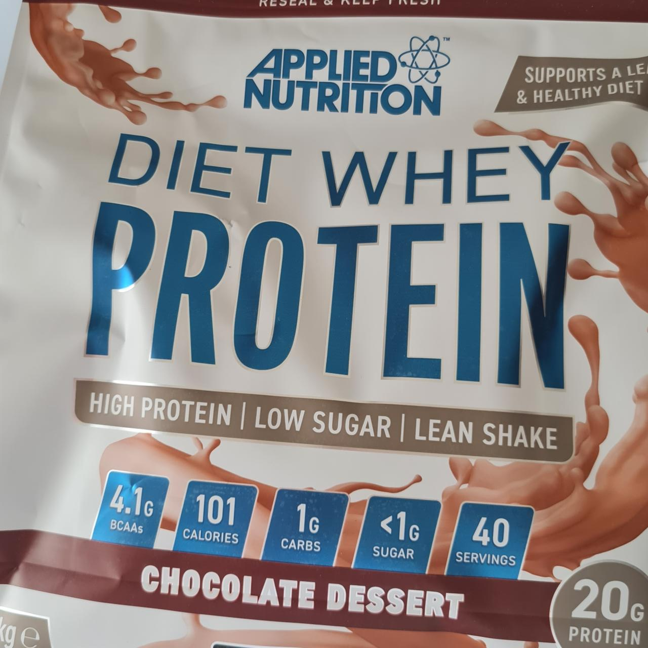 Képek - Diet whey protein Chocolate dessert Applied Nutrition