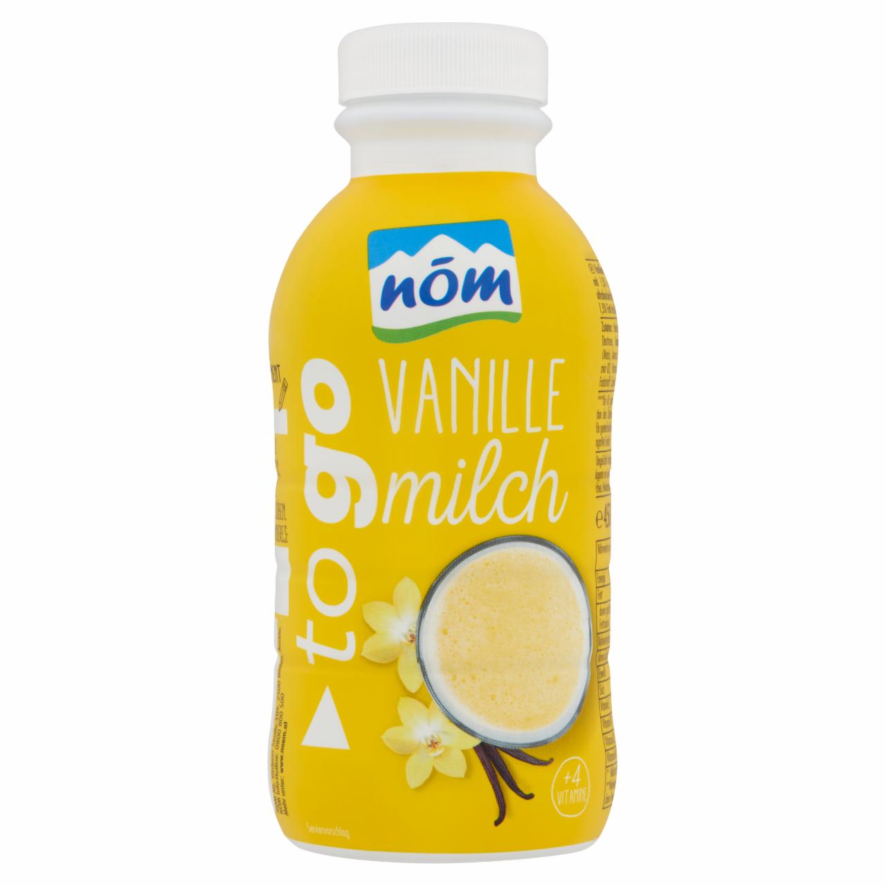 Képek - NÖM to go vaníliás tej 450 g