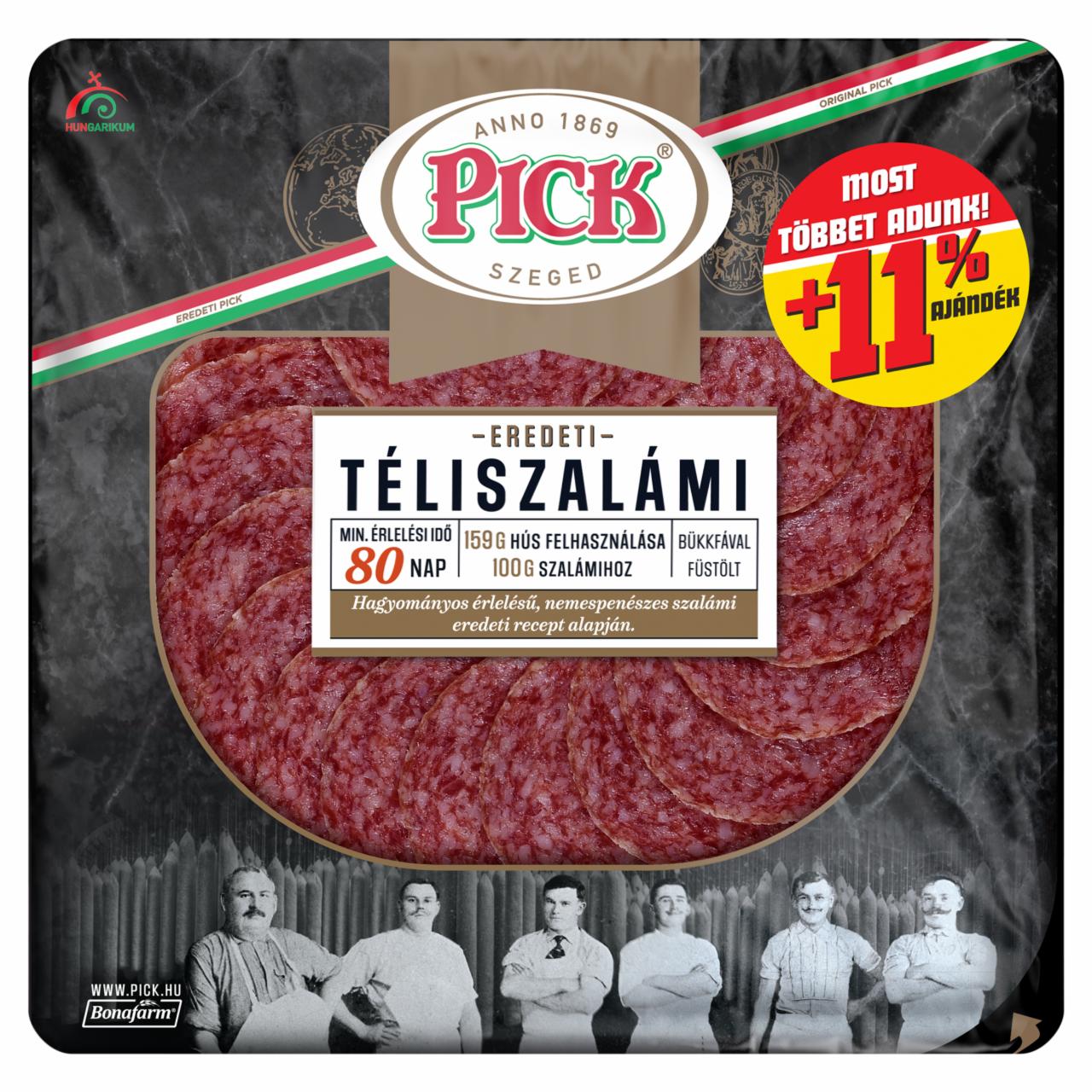 Képek - PICK szeletelt eredeti téliszalámi 78 g