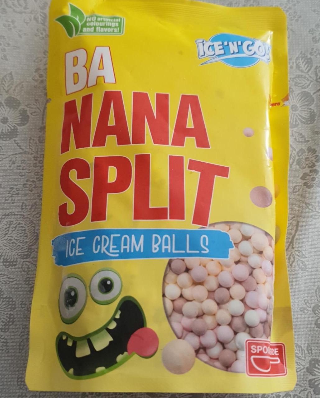 Képek - Banán split Ice'n'go