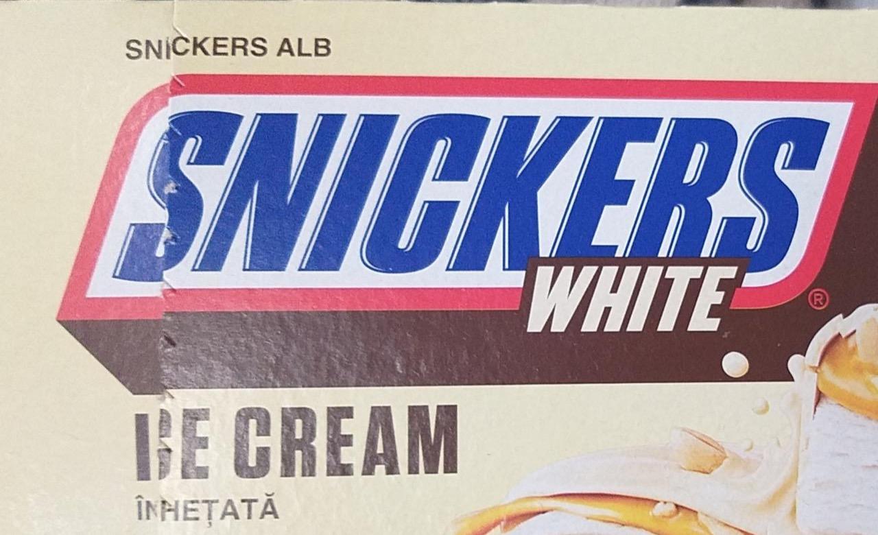 Képek - Snickers white ice cream