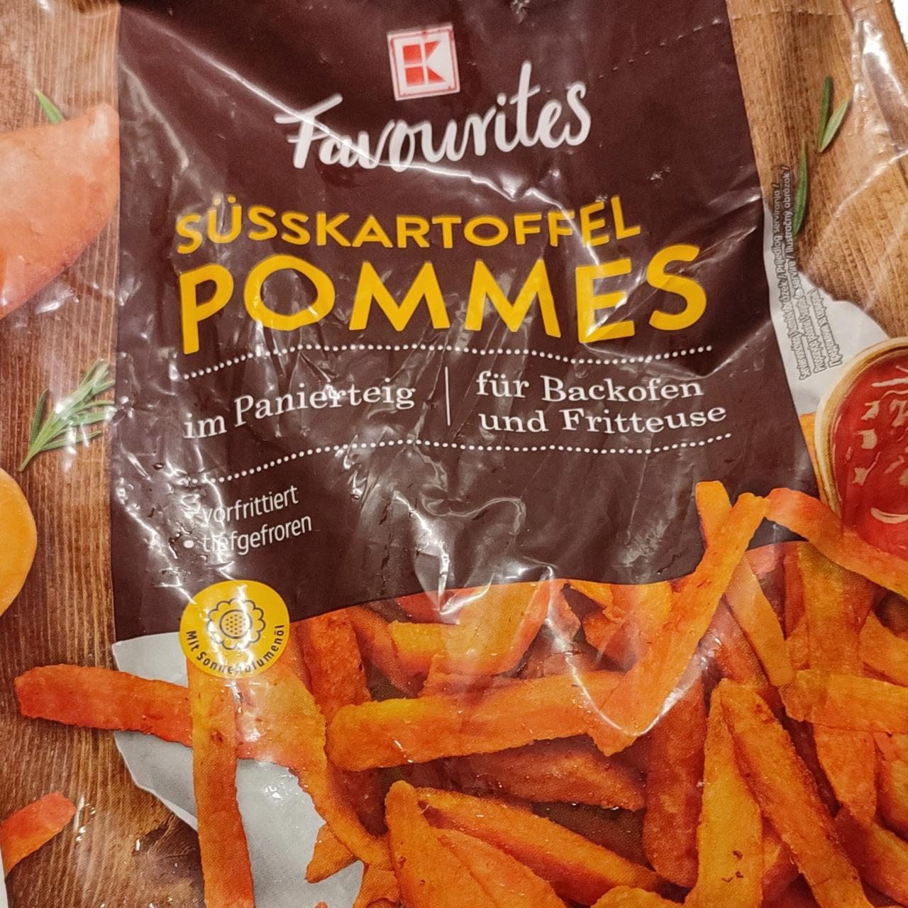 Képek - Süsskartoffel pommes K-Favourites