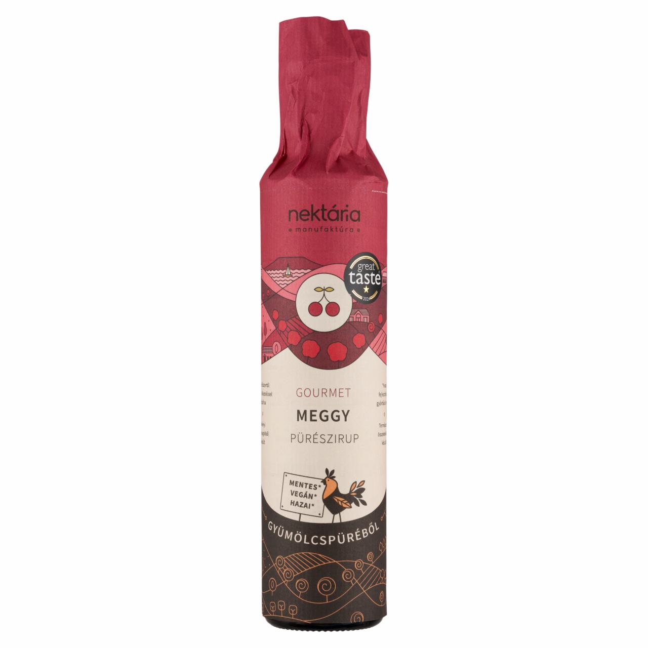 Képek - Nektária Gourmet meggy pürészirup 500 ml