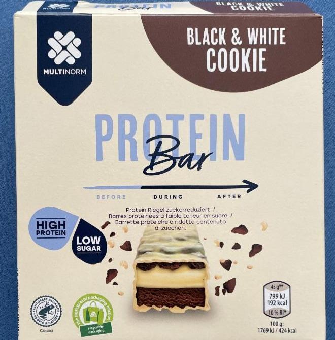 Képek - Protein bar Black & white cookie Multinorm