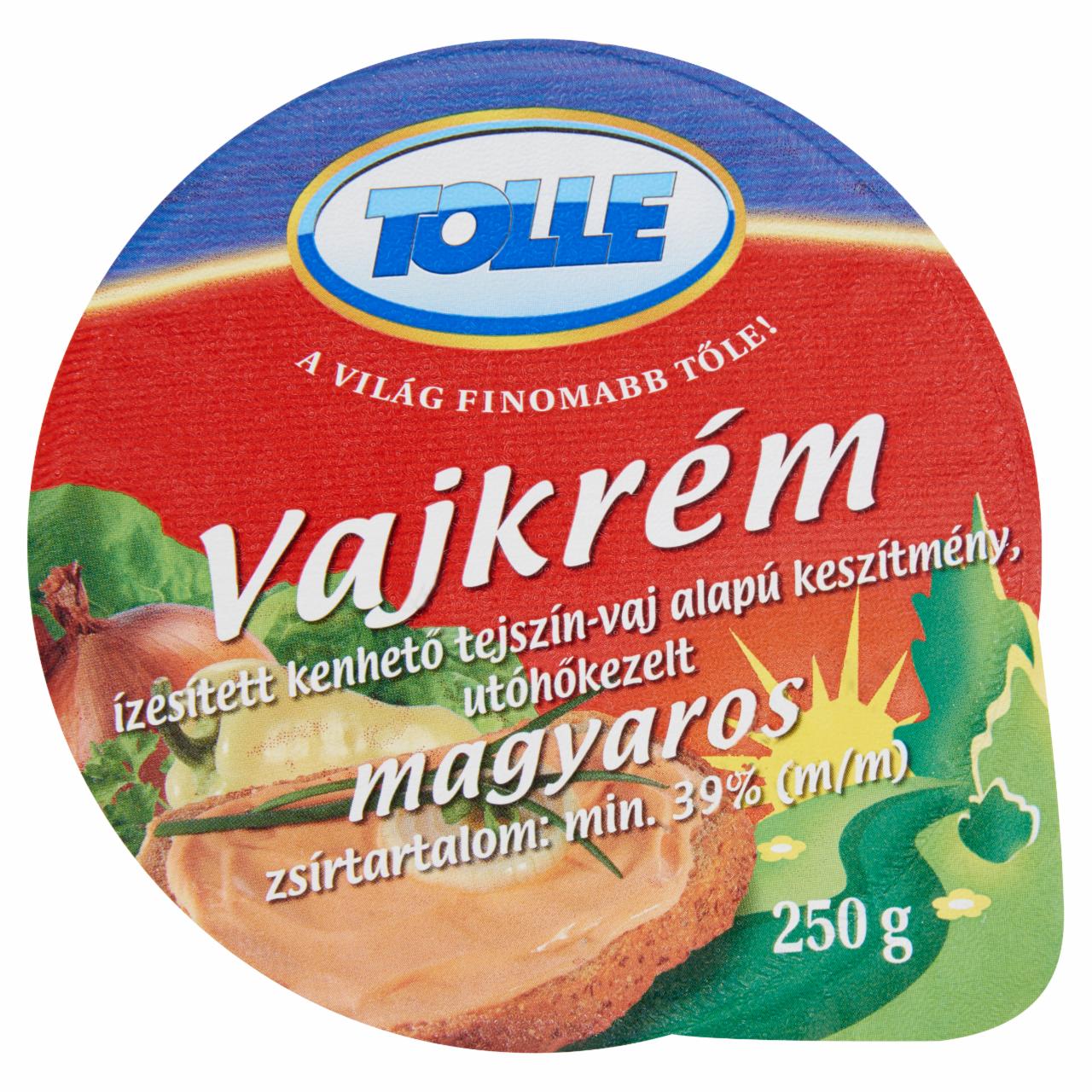 Képek - Tolle magyaros vajkrém 250 g