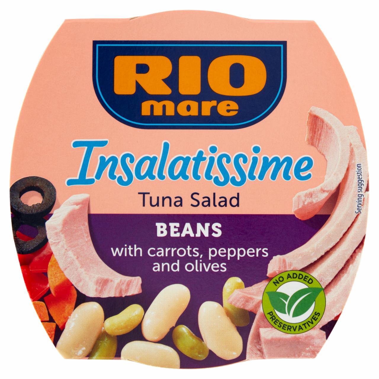 Képek - Rio Mare Insalatissime Beans zöldséges készétel tonhallal 160 g