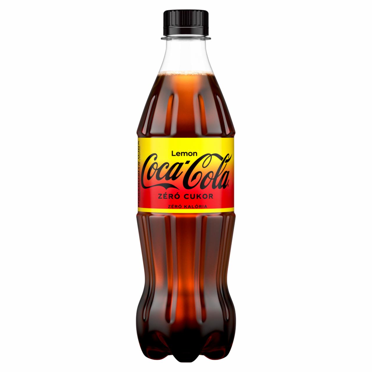 Képek - Coca-Cola Zero cola- és citromízű energiamentes szénsavas üdítőital édesítőszerekkel 500 ml