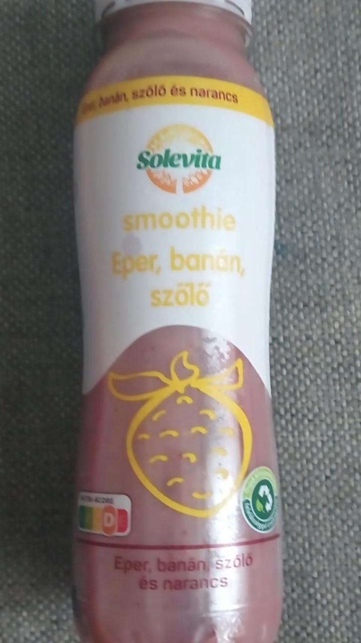 Képek - Smoothie eper, banán, szőlő Solevita