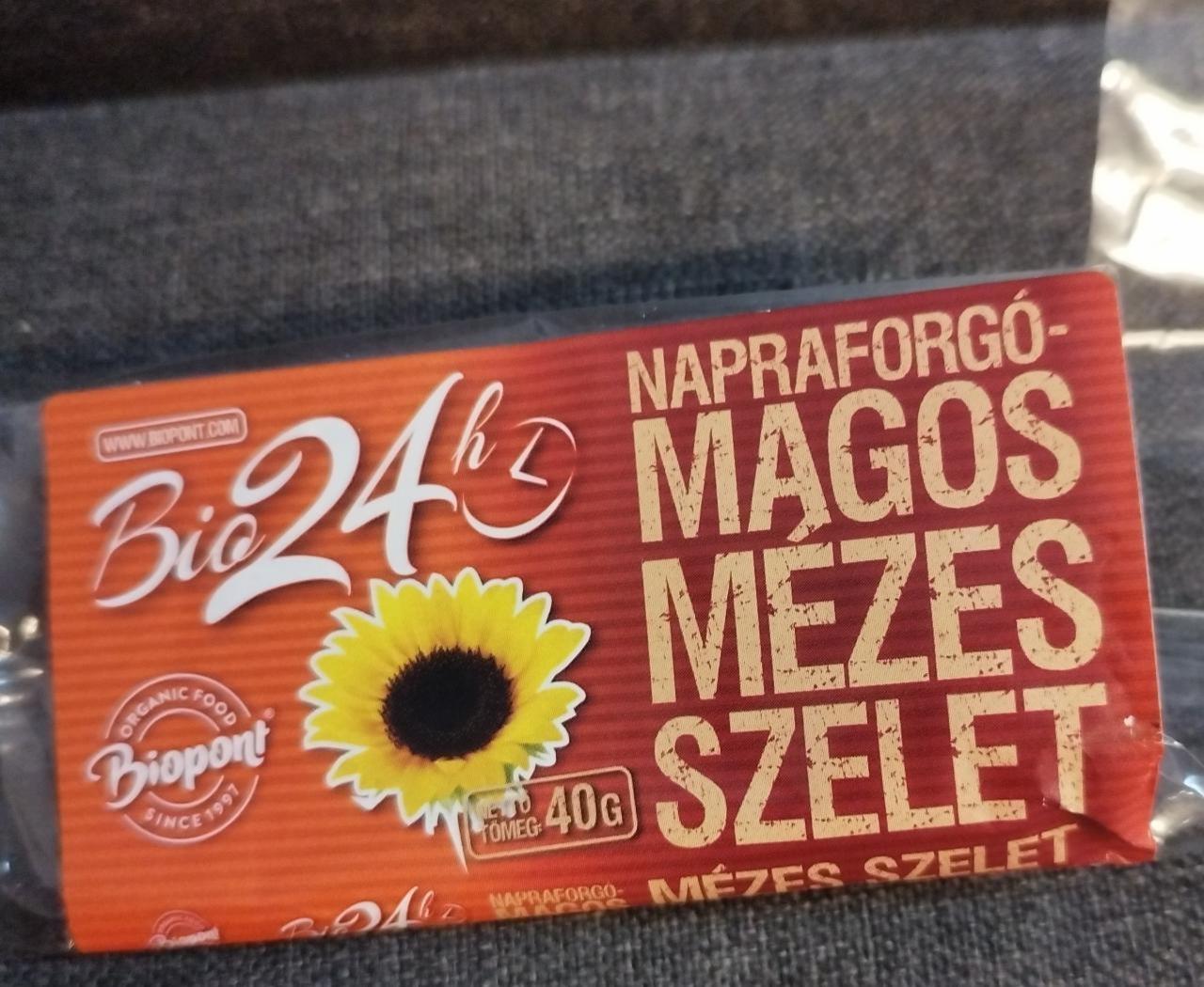 Képek - Napraforgó magos mézes szelet Biopont