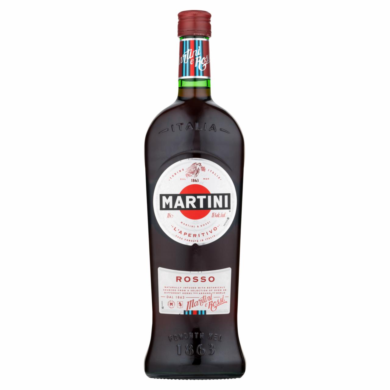 Képek - Martini Rosso édes vermut 15% 1 l