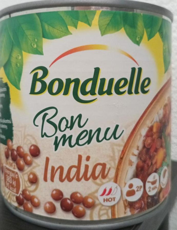 Képek - Bonduelle Bon Menu India lencsés zöldségkeverék fűszeres szószban 400 g