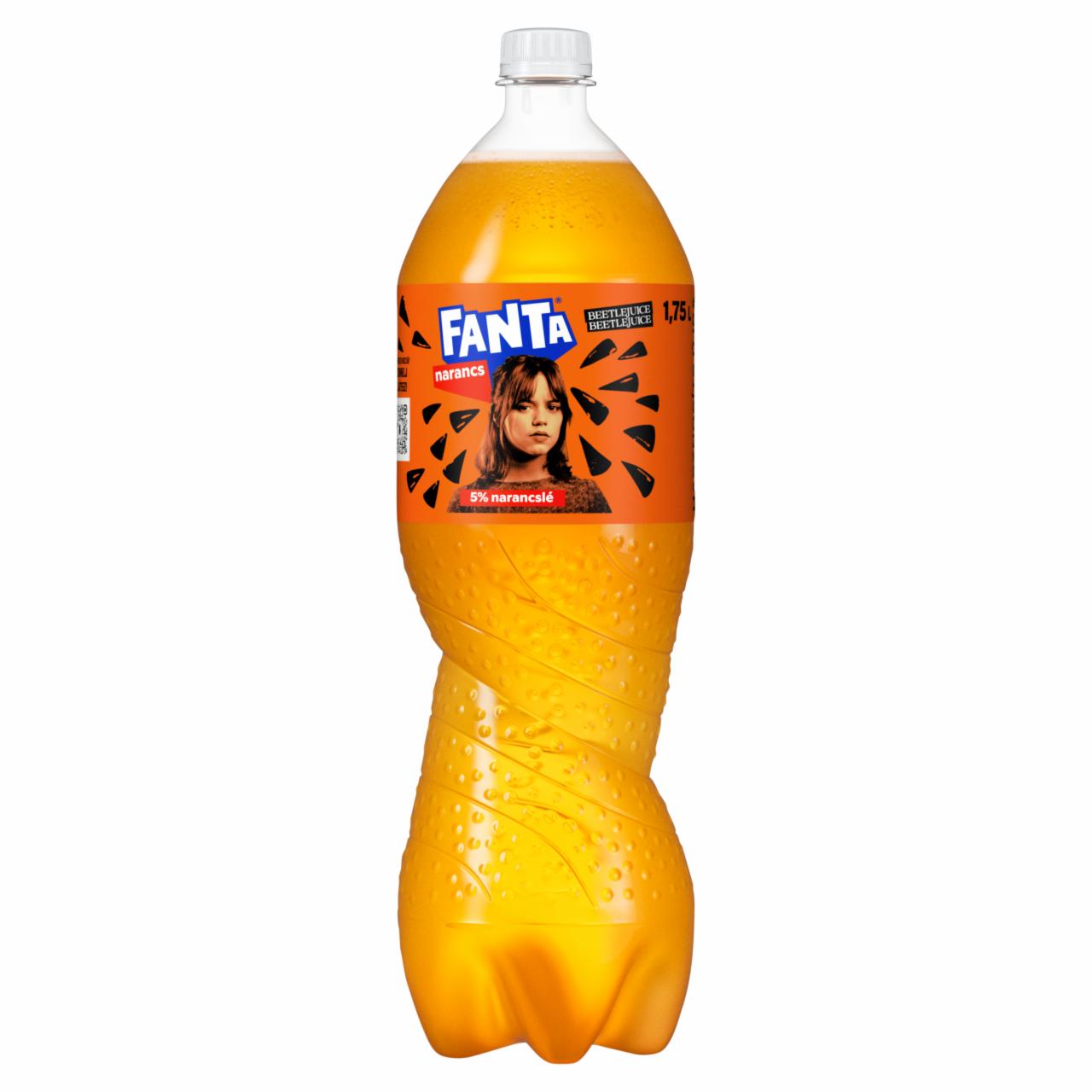 Képek - Fanta szénsavas narancsízű üdítőital 1,75 l