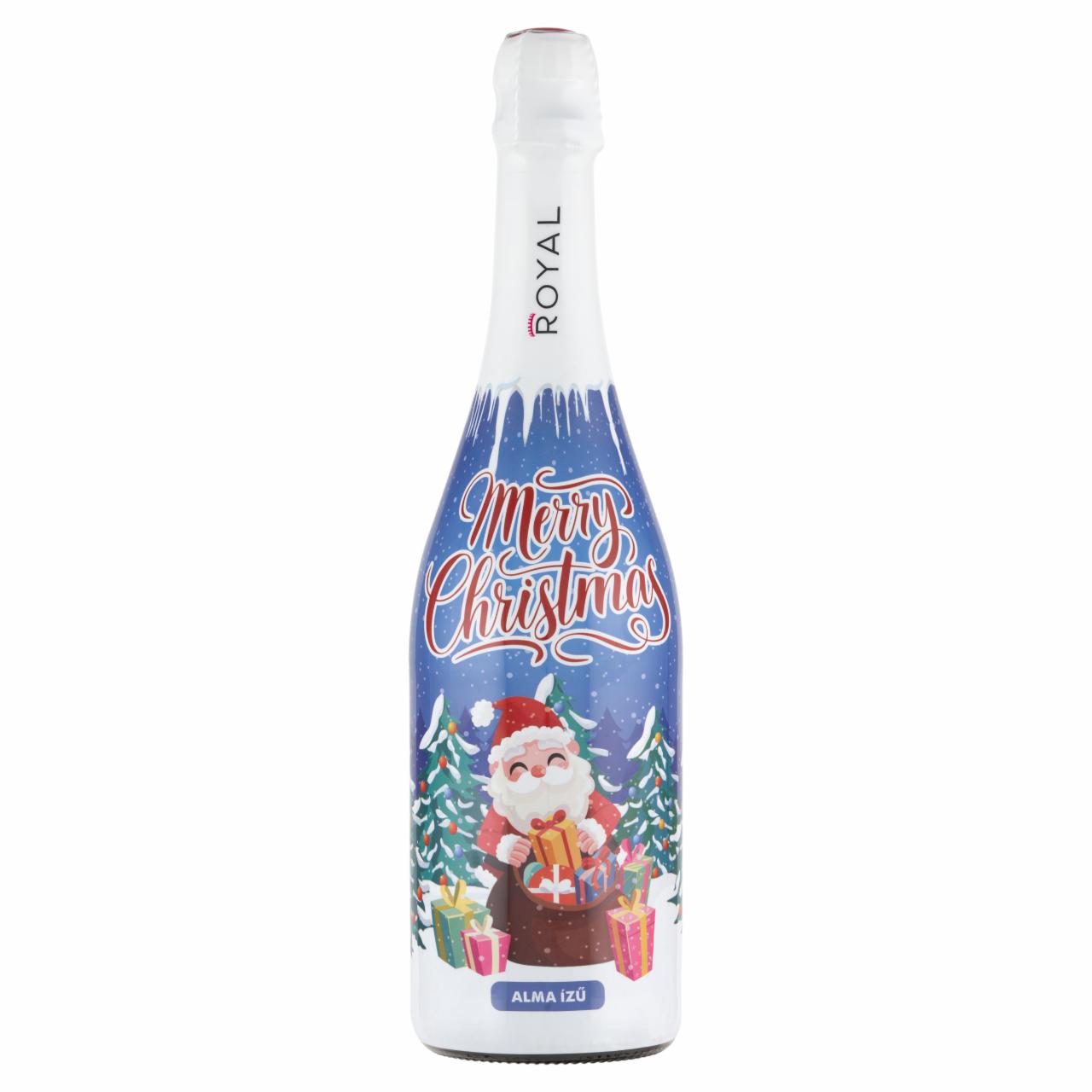 Képek - Royal Merry Christmas alma ízű szénsavas üdítőital 750 ml