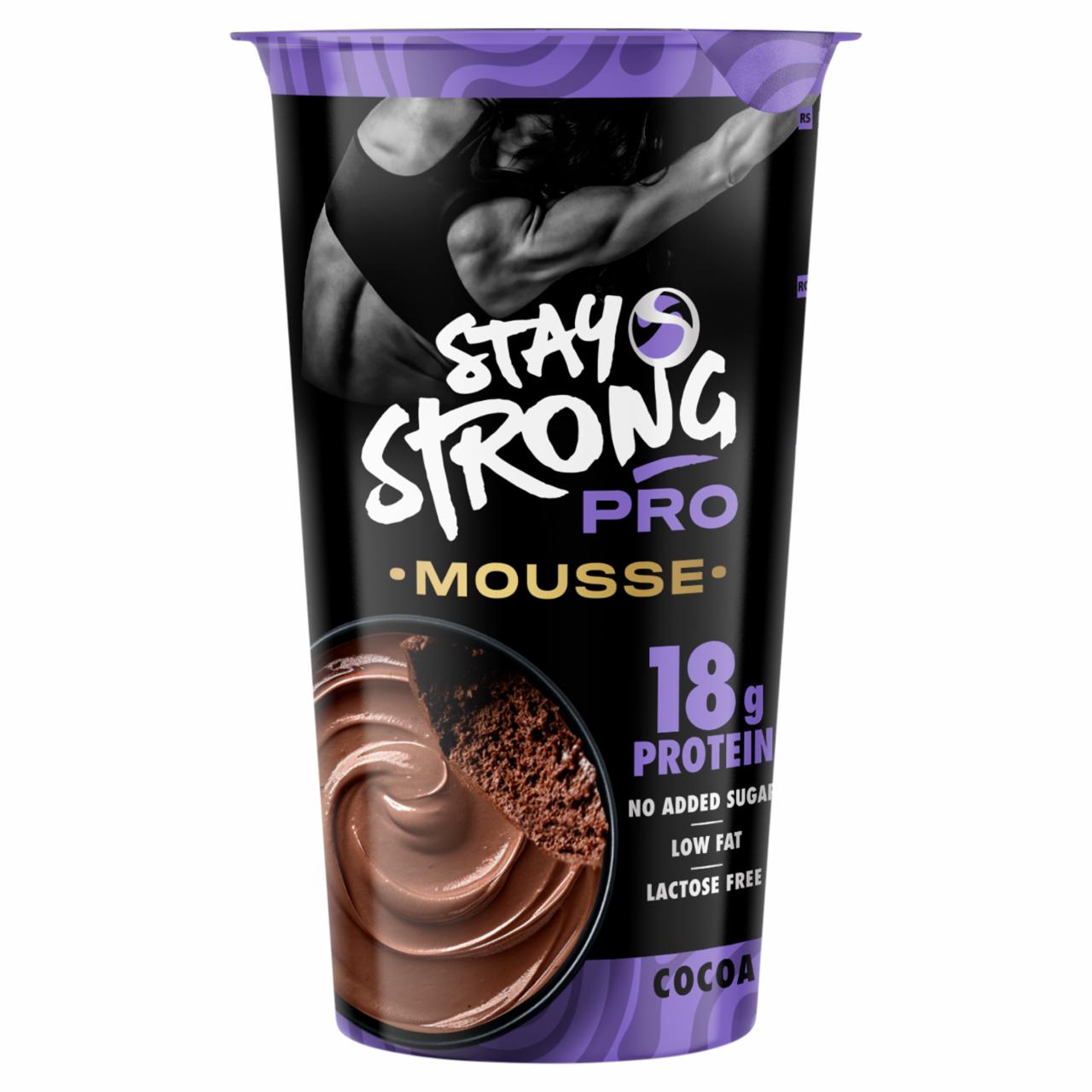 Képek - Stay Strong Pro Mousse kakaós tejdesszert édesítőszerrel 165 g 