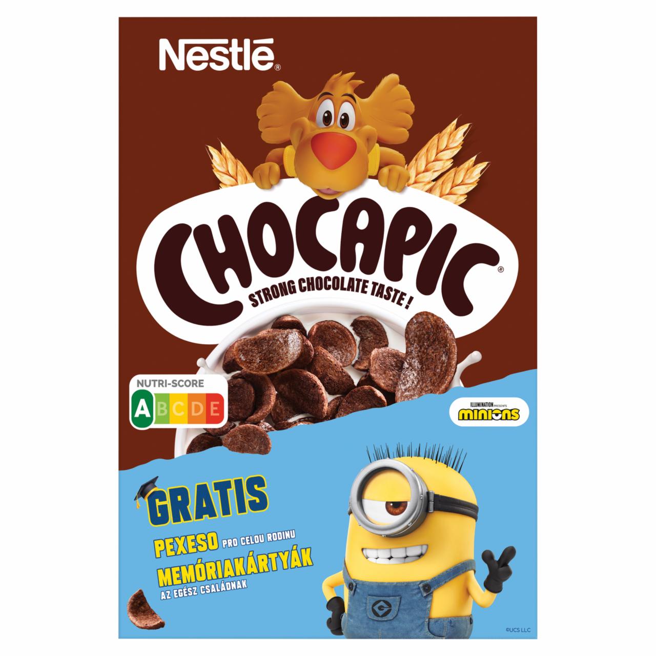 Képek - Nestlé Chocapic csokiízű, ropogós gabonapehely vitaminokkal és ásványi anyagokkal 375 g