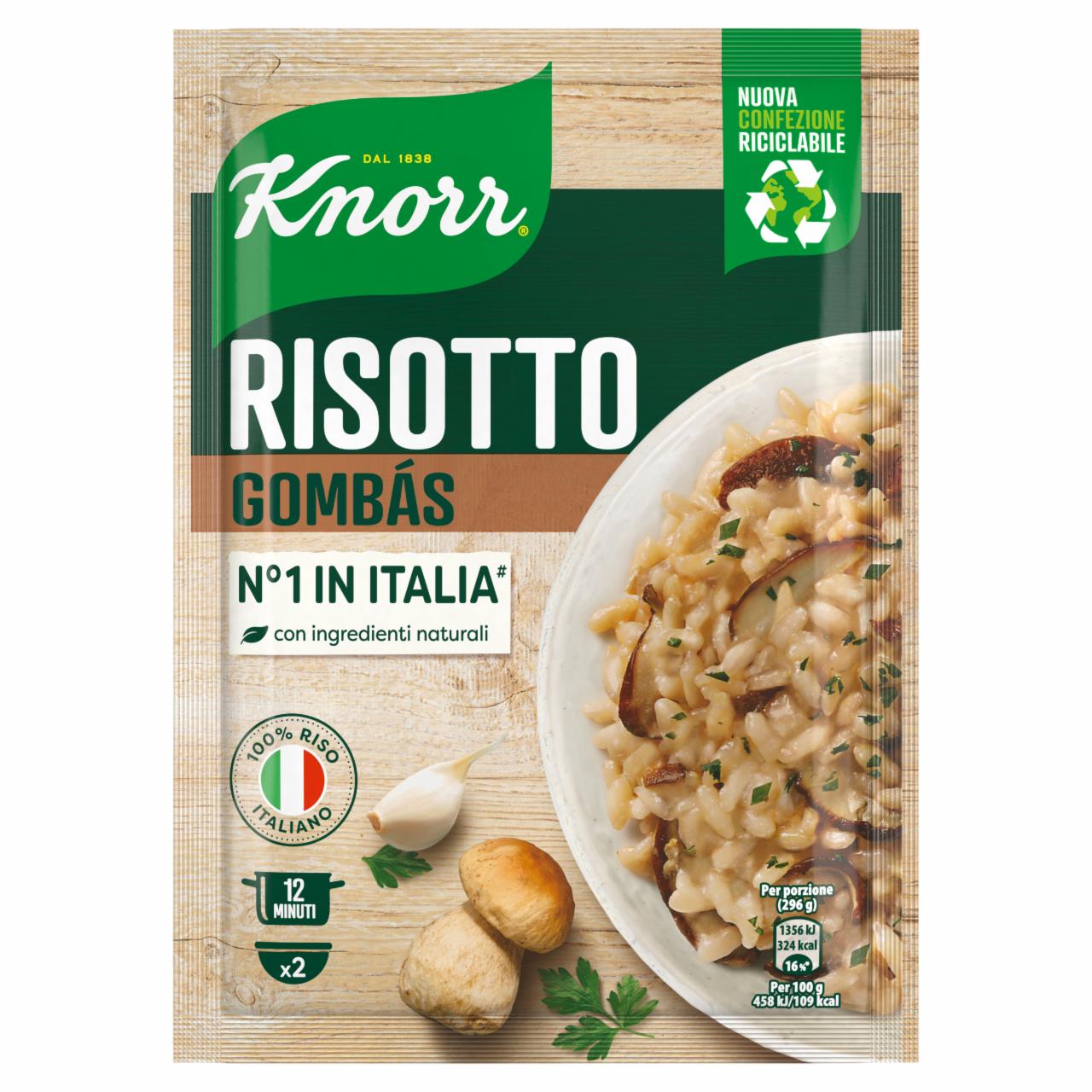 Képek - Knorr rizottó gombás szósszal 175 g