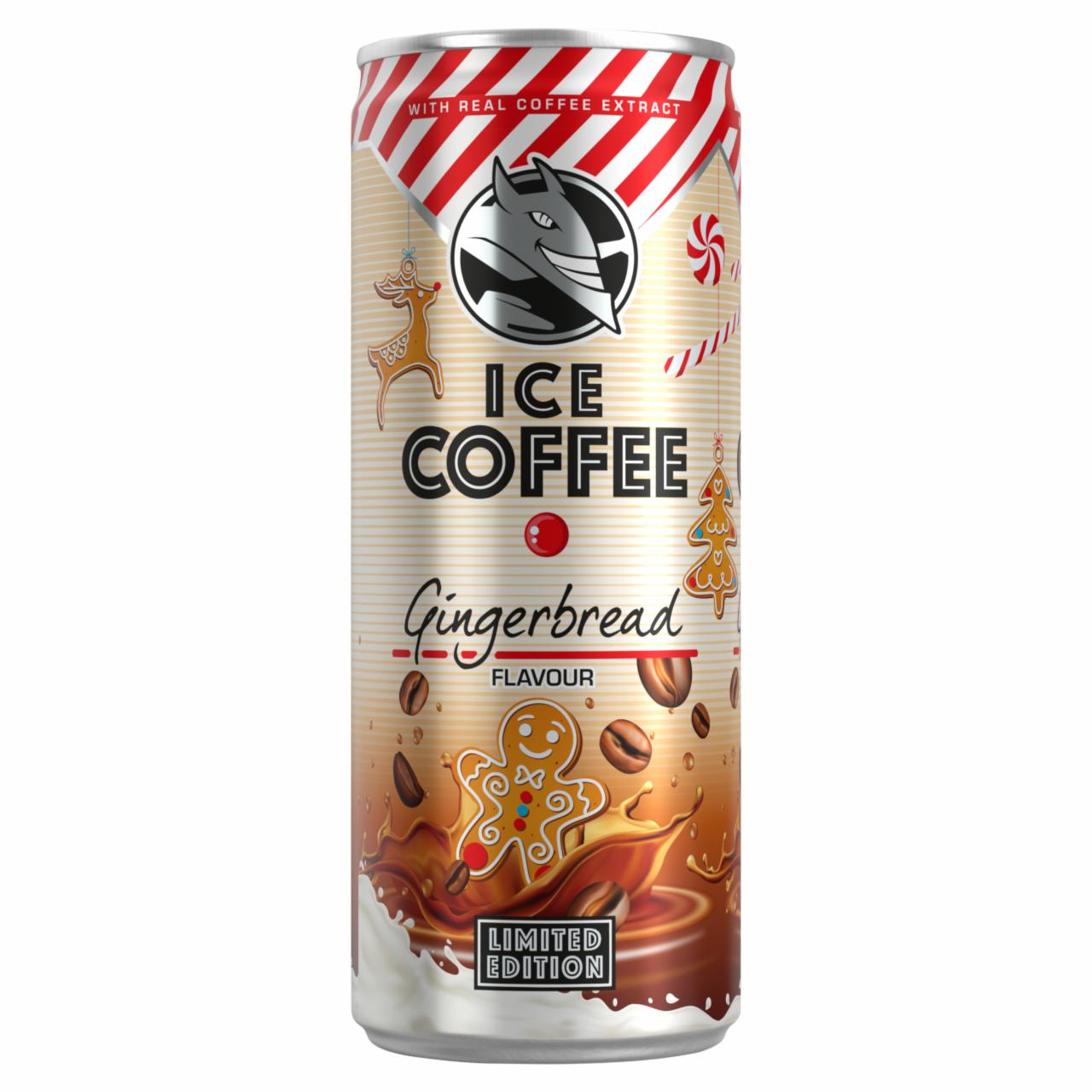 Képek - Ice Coffee mézeskalácsízű UHT ital tejjel, és kávékivonattal 250 ml 