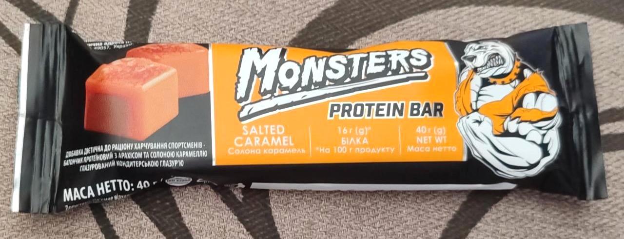 Képek - Monster protein bar salted caramel