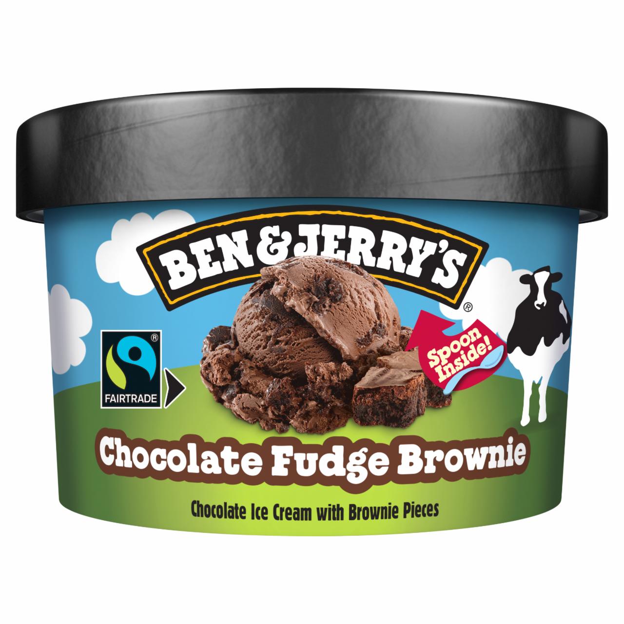 Képek - Ben & Jerry's kakaós jégkrém kakaós brownie sütemény-darabkákkal 100 ml