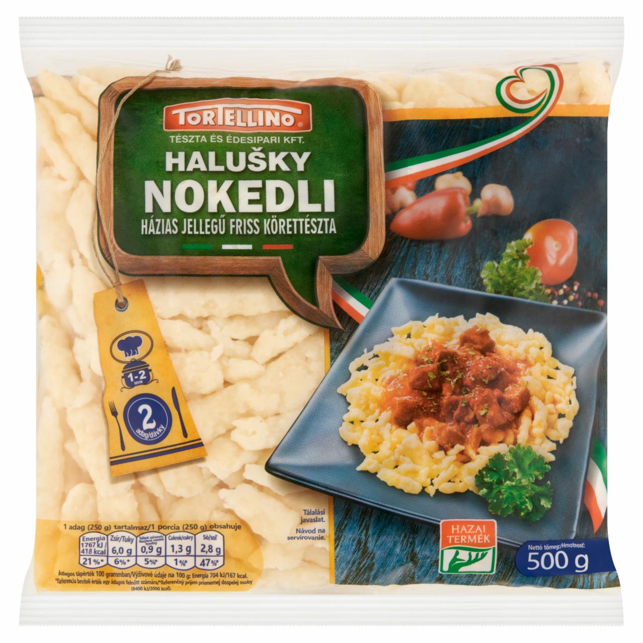 Képek - Tortellino nokedli házias jellegű friss körettészta 500 g