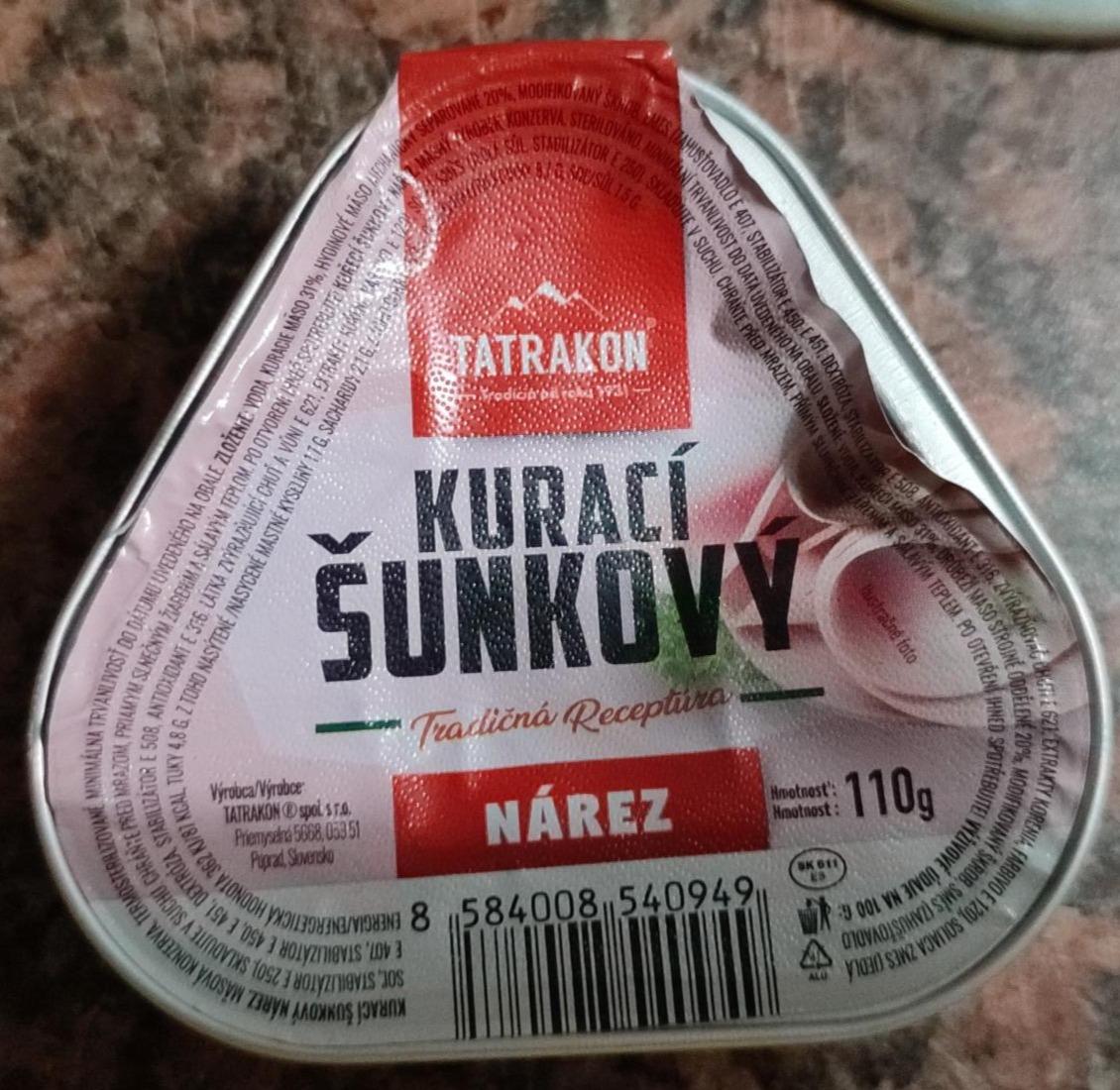 Képek - Tatrakon - kurací šunkový nárez