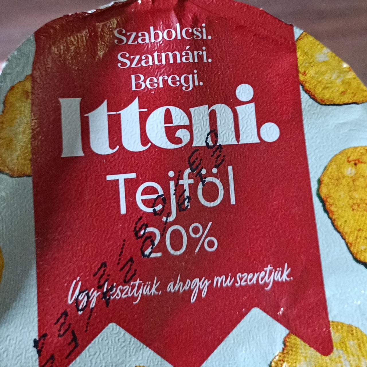 Képek - Itteni tejföl 20% Szabolcsi Szatmári Beregi