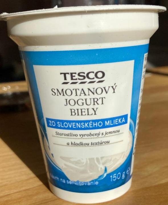 Képek - Smotanový jogurt biely Tesco