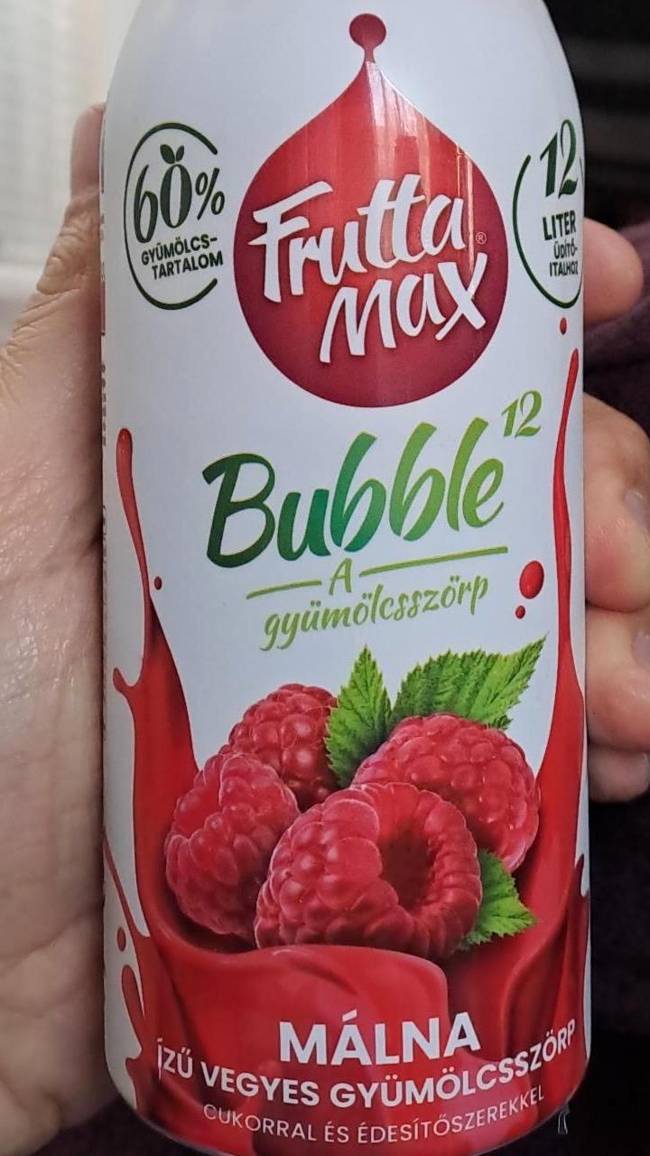 Képek - Bubble gyümölcsszörp málna ízű vegyes gyümölcsszörp FruttaMax