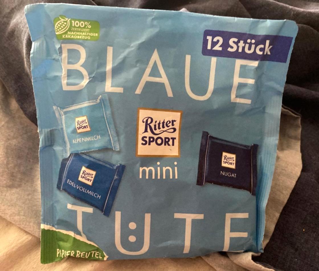 Képek - Blaue mini Ritter Sport