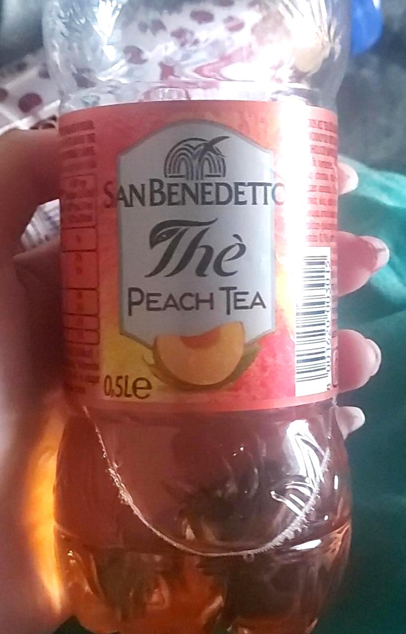 Képek - Thé peach tea San Benedetto