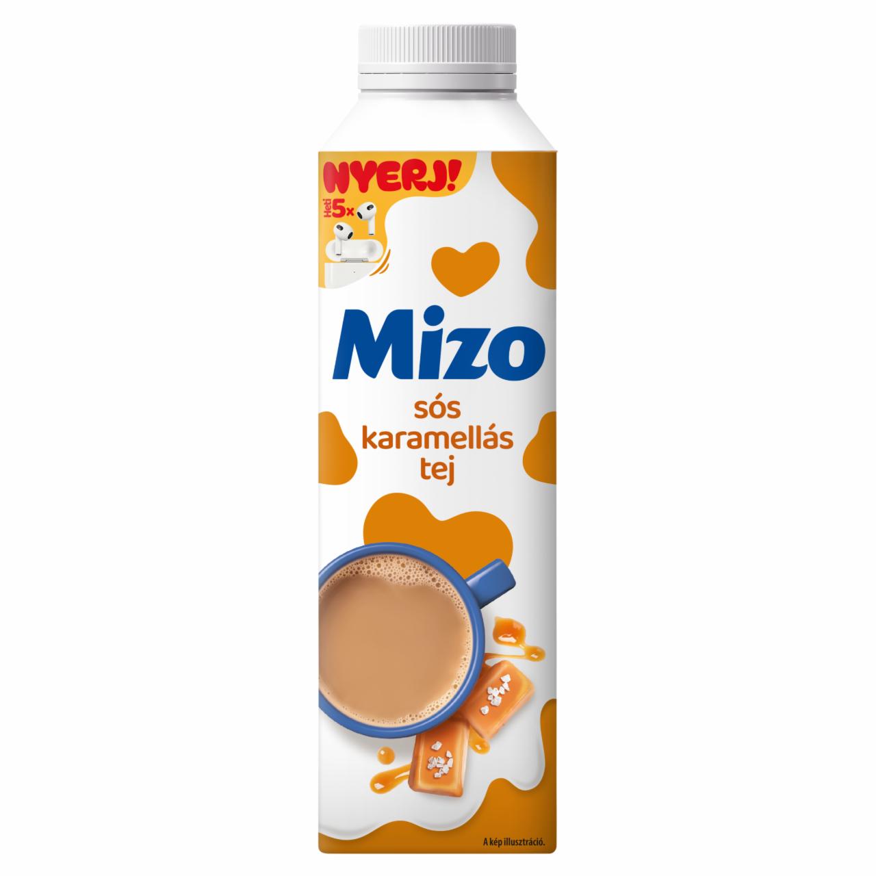 Képek - Mizo félzsíros sós karamellás tej 450 ml