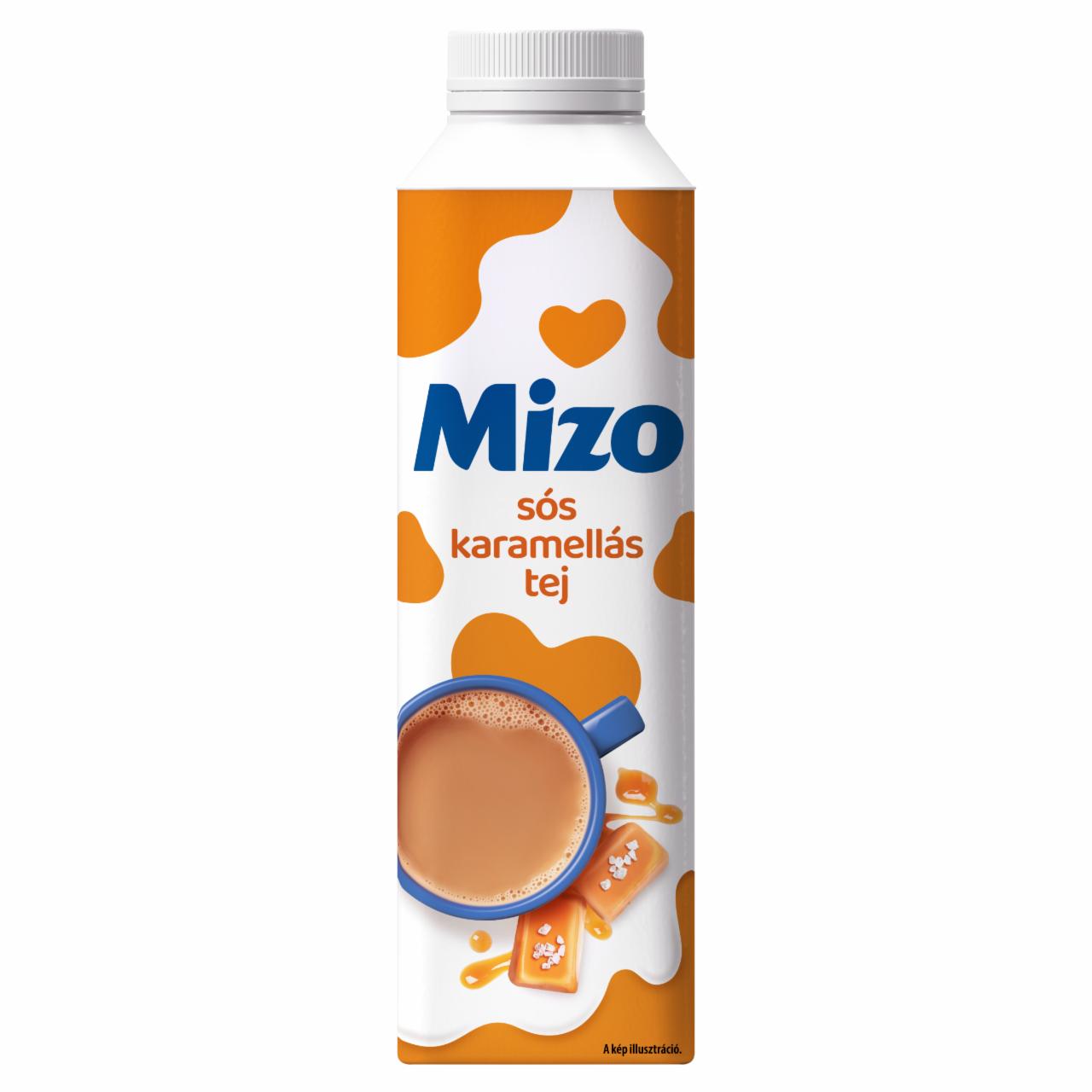 Képek - Mizo félzsíros sós karamellás tej 450 ml