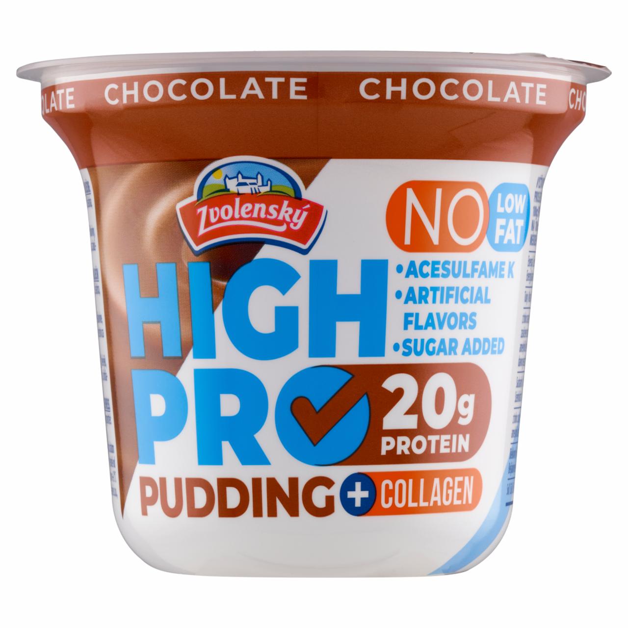 Képek - Zvolenský High Pro protein puding csokoládé ízzel 200 g