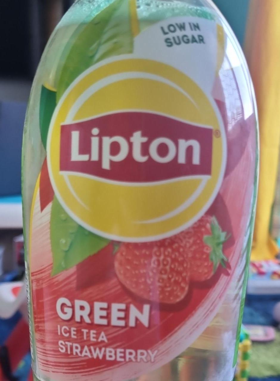 Képek - Green Ice tea Strawberry Low in sugar Lipton