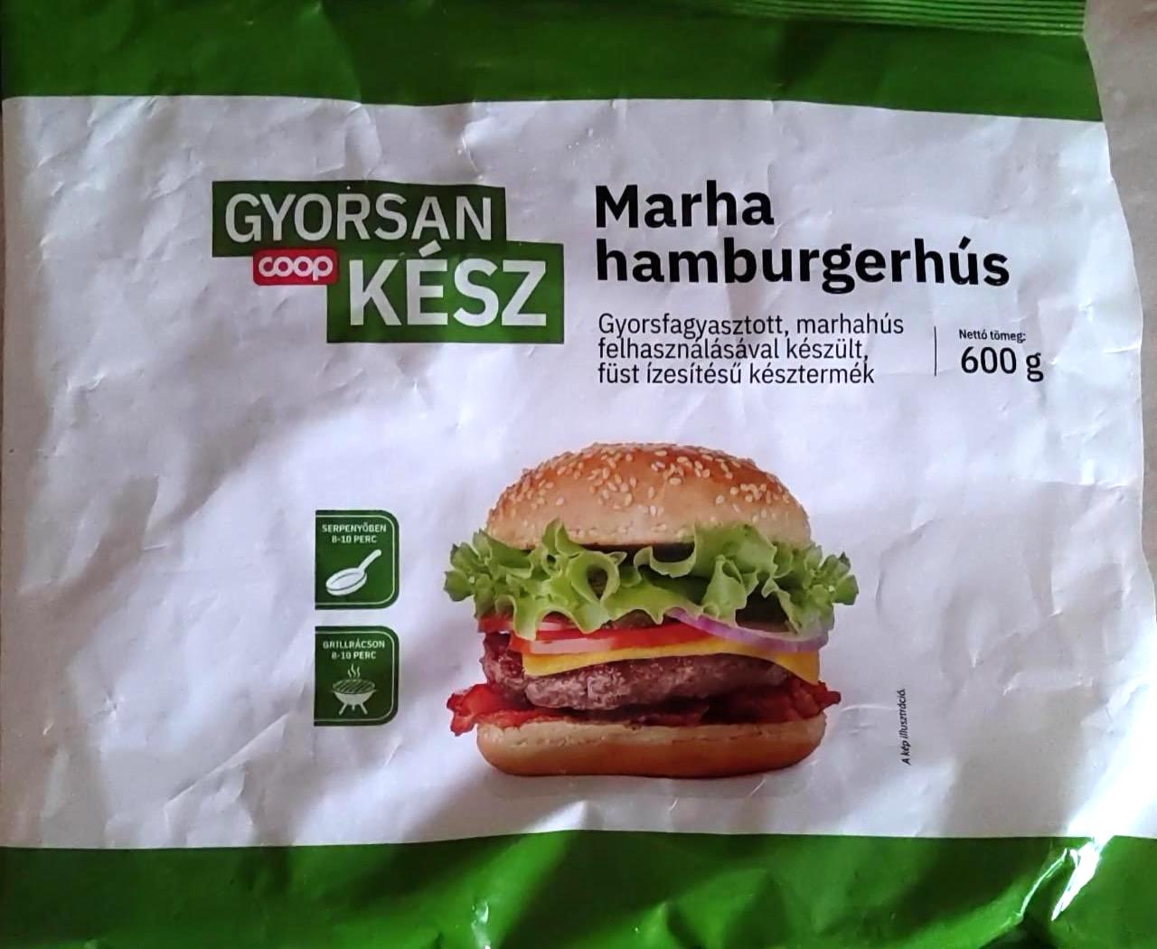 Képek - Marha hamburgerhús Gyorsan kész Coop