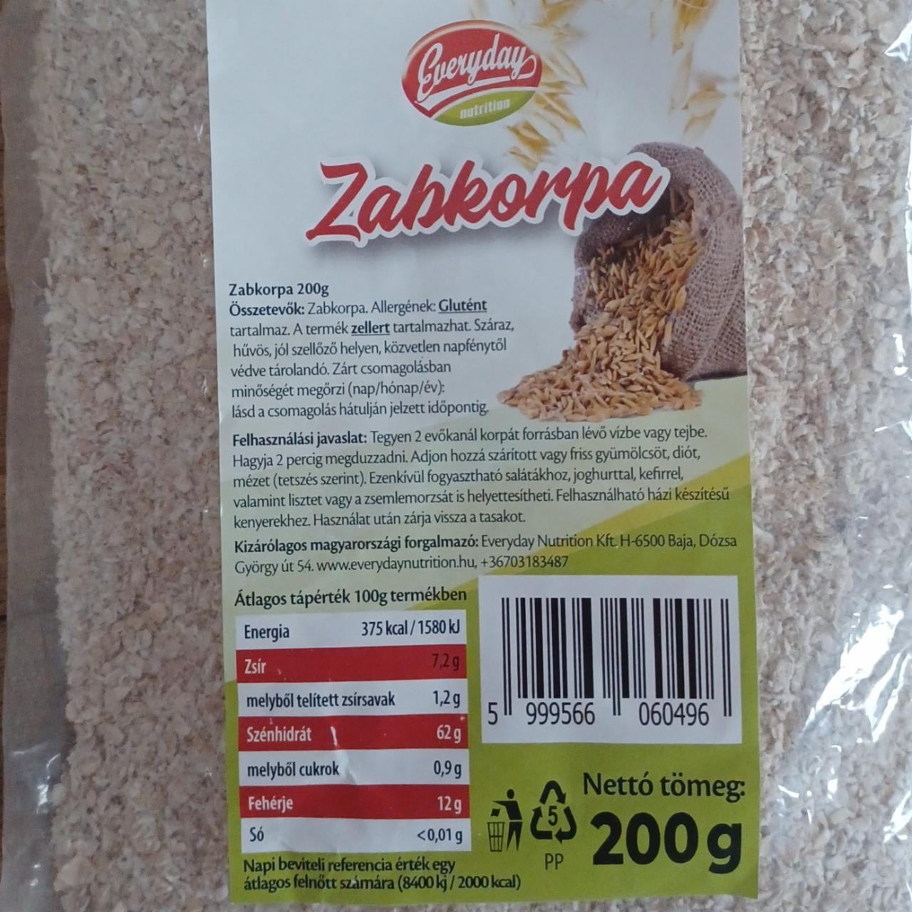 Képek - Zabkorpa Everyday