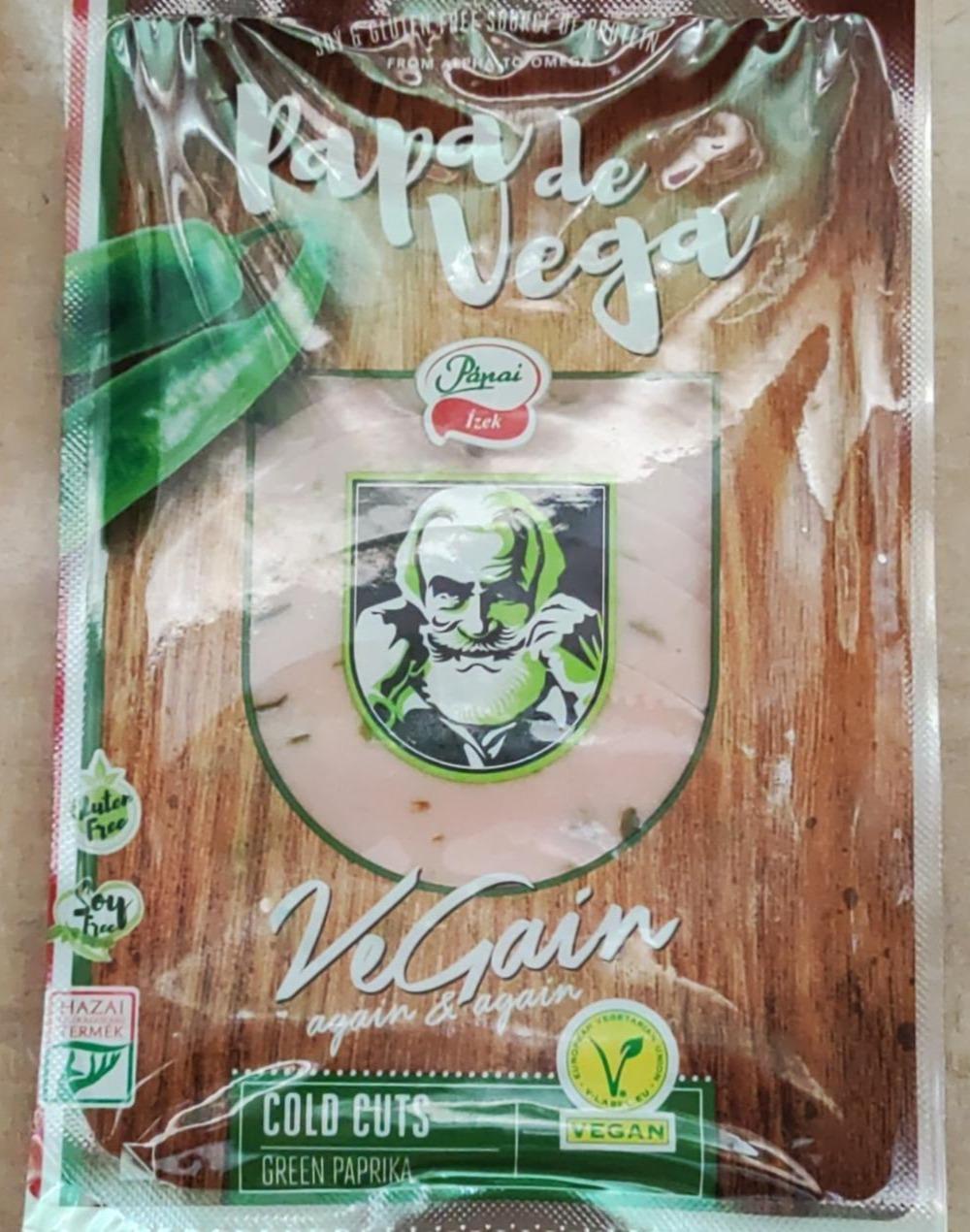 Képek - Papa de Vega - vegán zöldpaprikás felvágott (100g) Pápai ízek