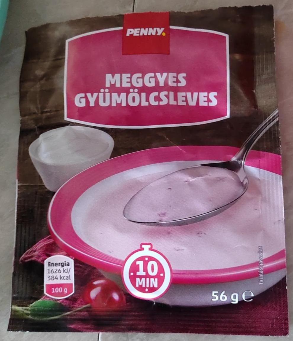 Képek - Meggyes gyümölcsleves Penny