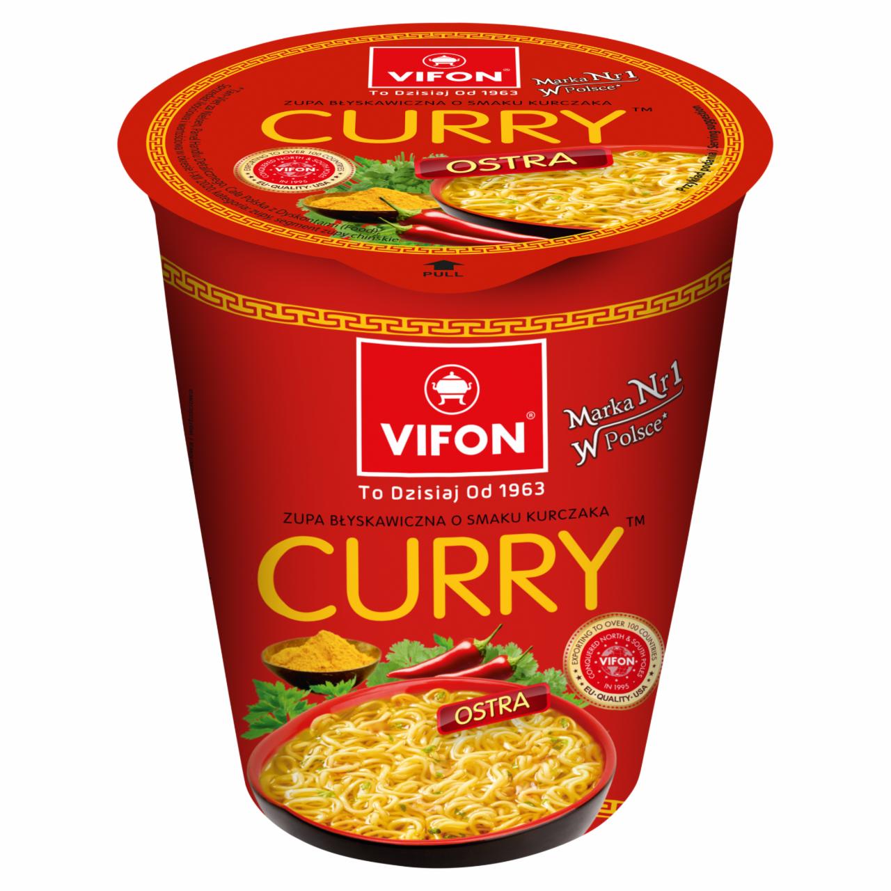 Képek - Vifon curry csirke ízű instant leves 60 g