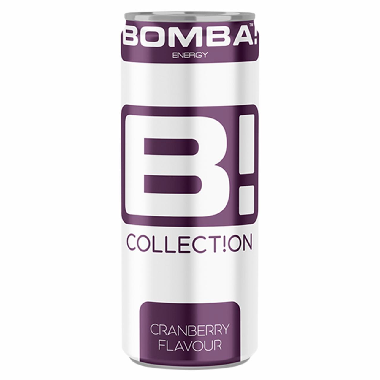 Képek - BOMBA! Collection Cranberry Flavour hőkezelt, feketeribizli-vörösáfonya-kardamom ízű ital 250 ml