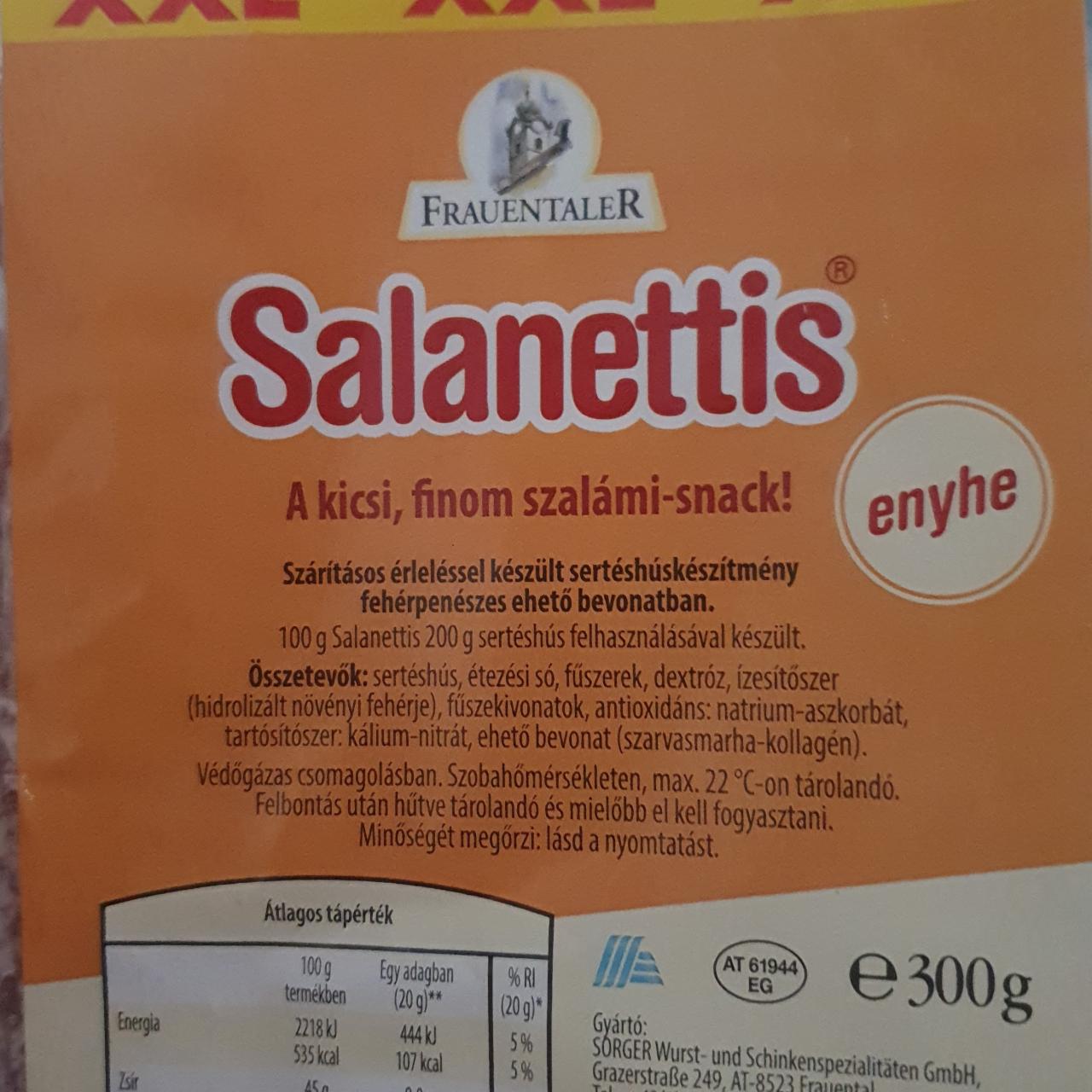 Képek - A kicsi finom szalámi-snack Salanettis