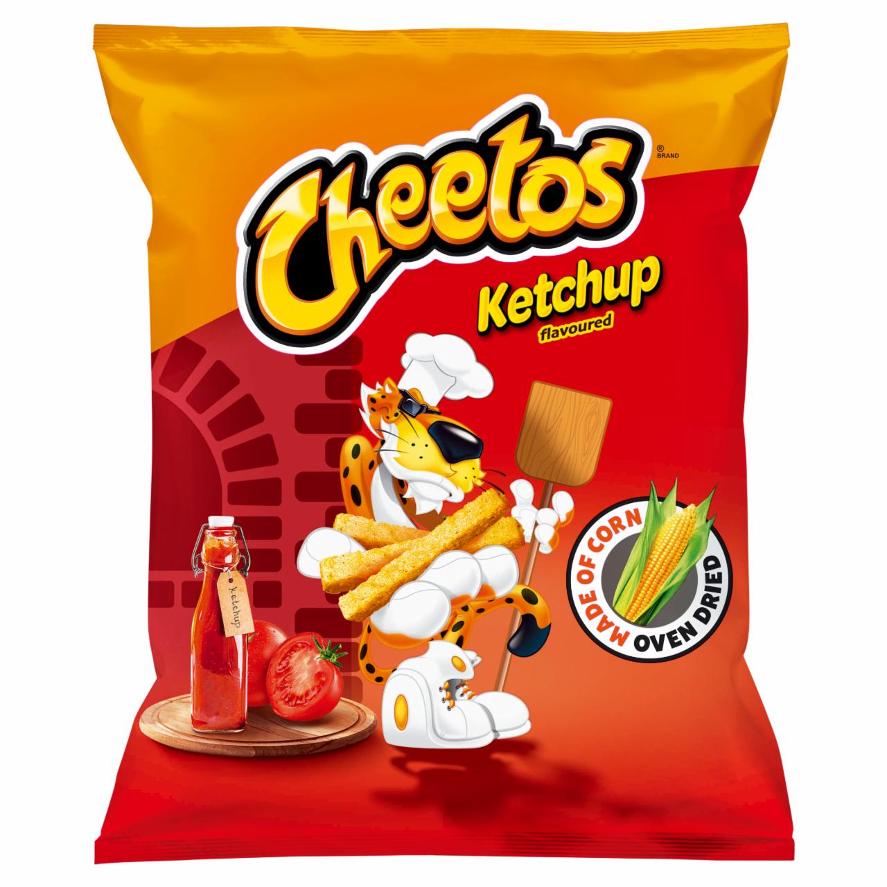 Képek - Cheetos ketchup ízesítésű kukoricasnack 43 g