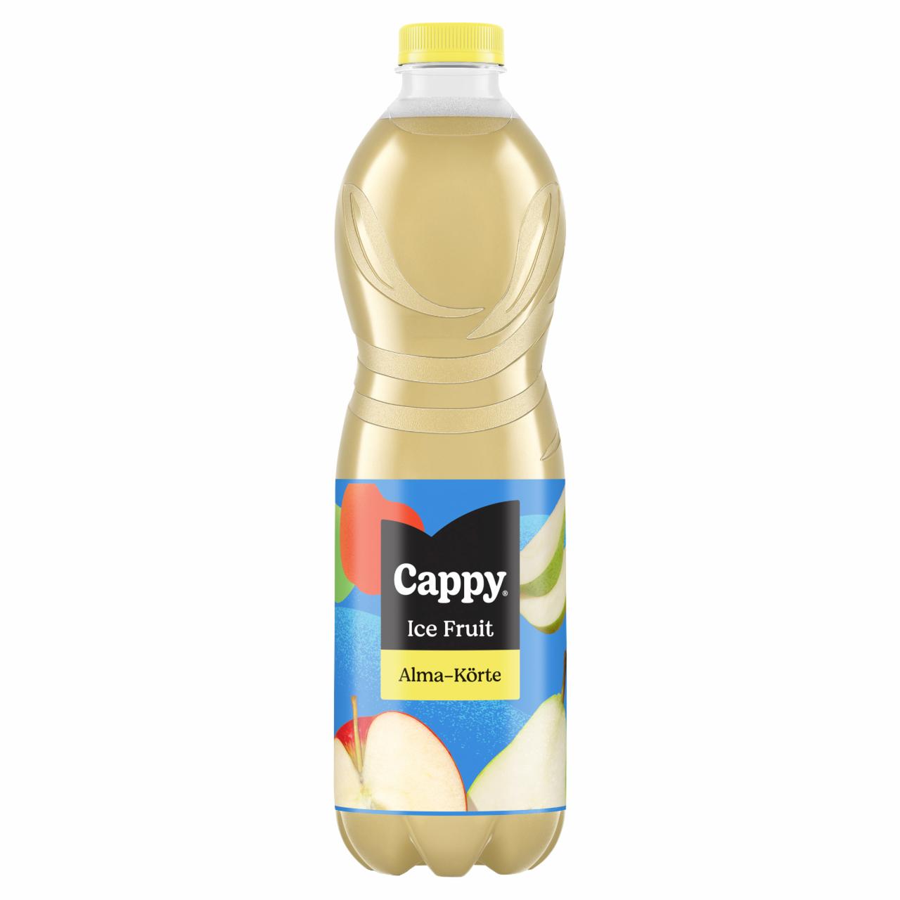 Képek - Cappy Ice Fruit Alma-Körte szénsavmentes vegyesgyümölcs ital bozdavirág ízesítéssel 1,5 l