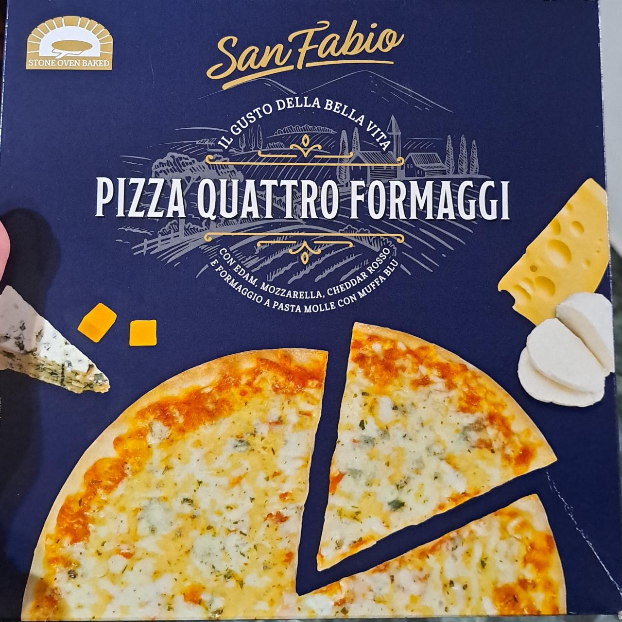 Képek - Pizza quattro formaggi San Fabio