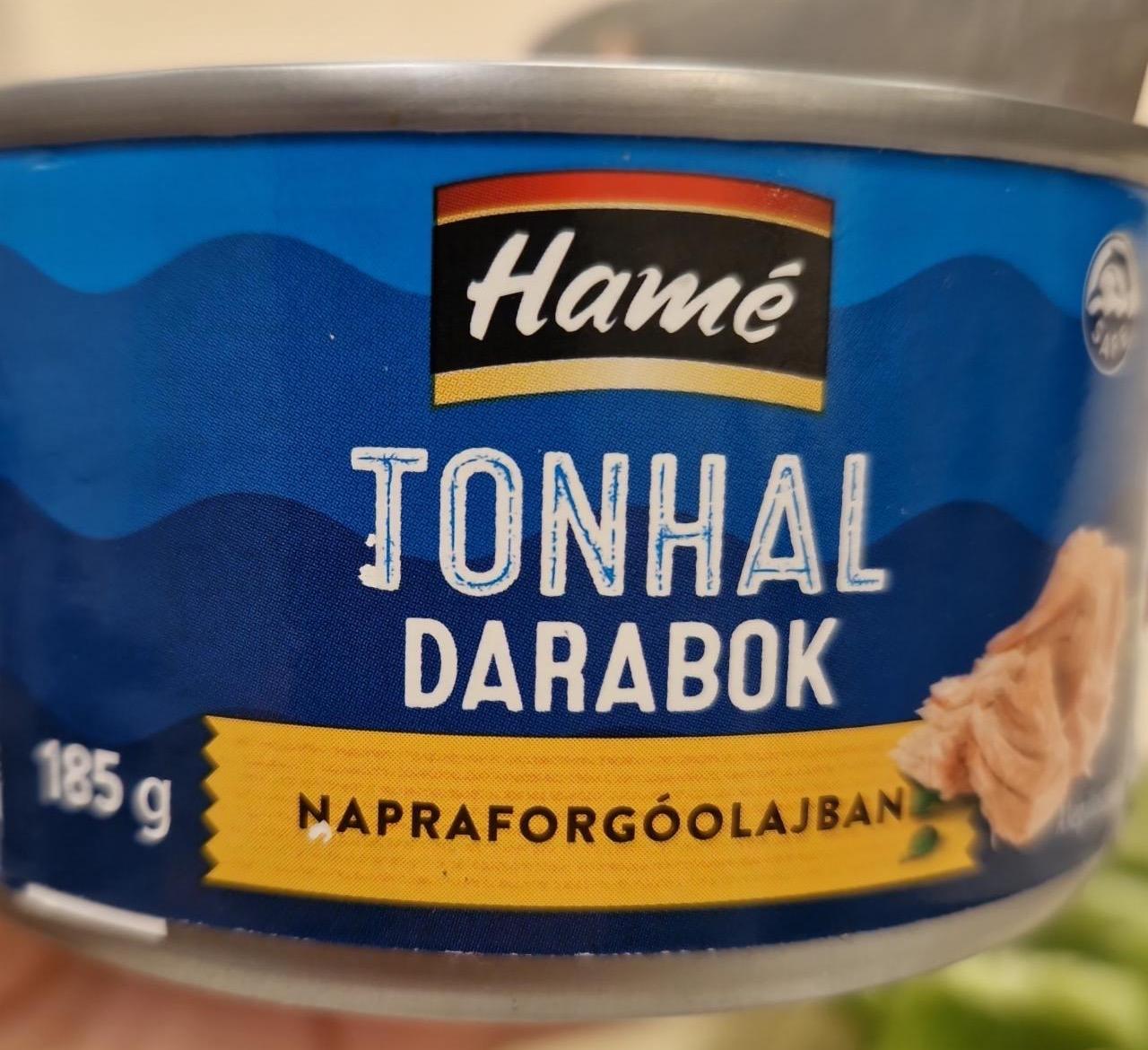 Képek - Tonhal darabok napraforgóolajban Hamé