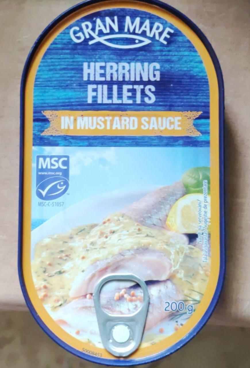 Képek - Herring fillets in mustard sauce Gran Mare