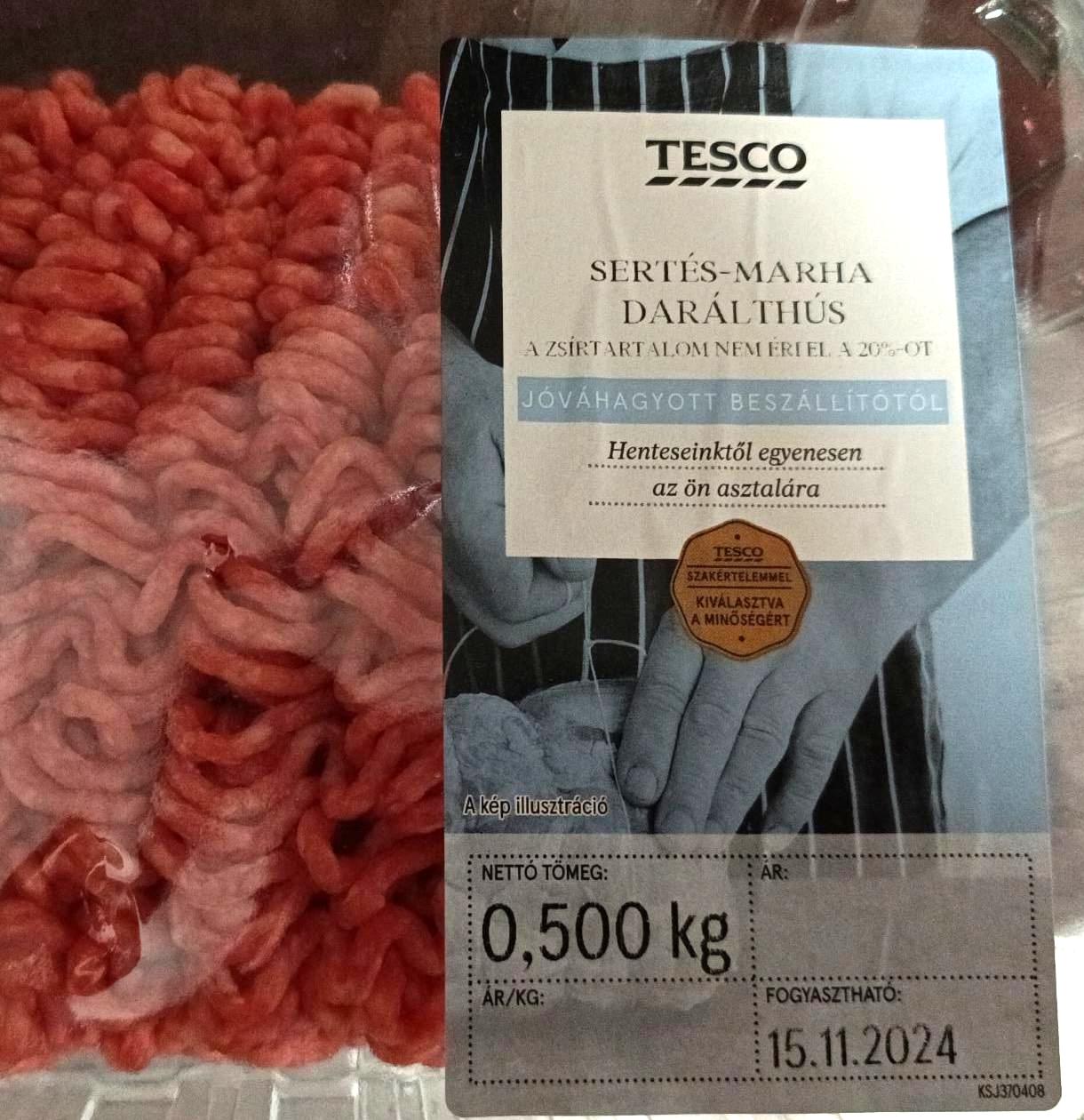 Képek - Sertés-marha darálthús 20% Tesco